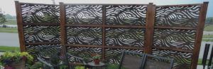 Outdoor privacy panels